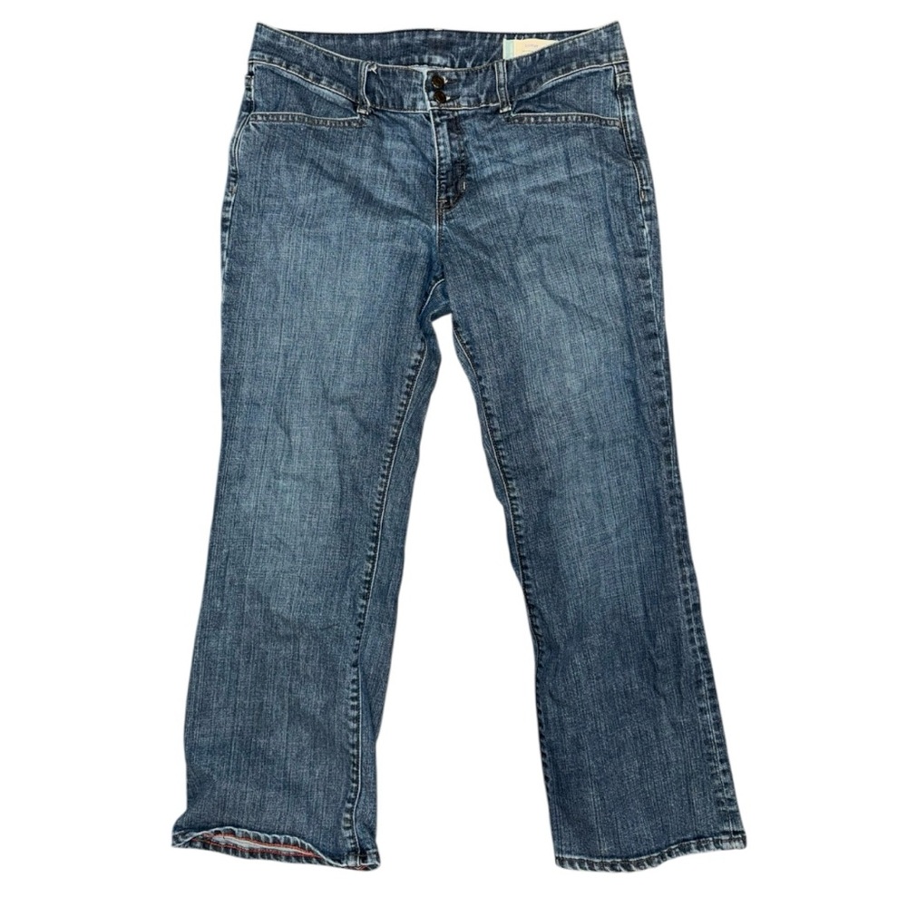 Curvy Stretch High-Rise Straight-Leg GAP Jeans - Picture 4 of 10